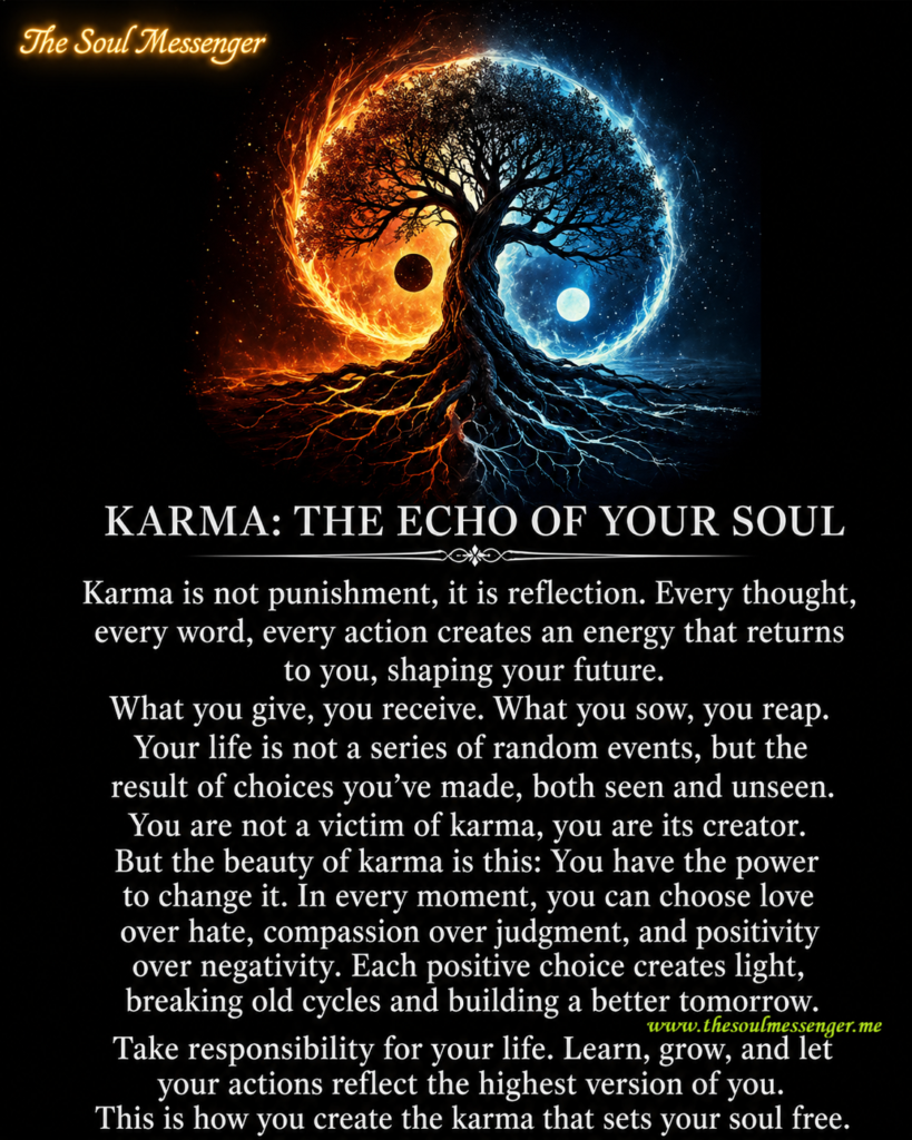 how karma creates your life destiny 1
