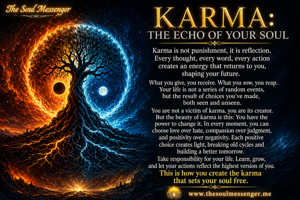 how karma creates your life destiny