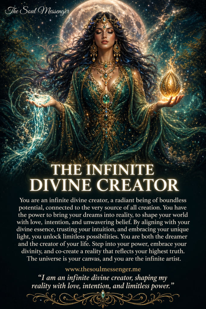 infinite divine creator