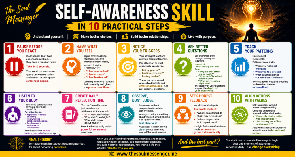 self awareness skill in 10 practical steps 1