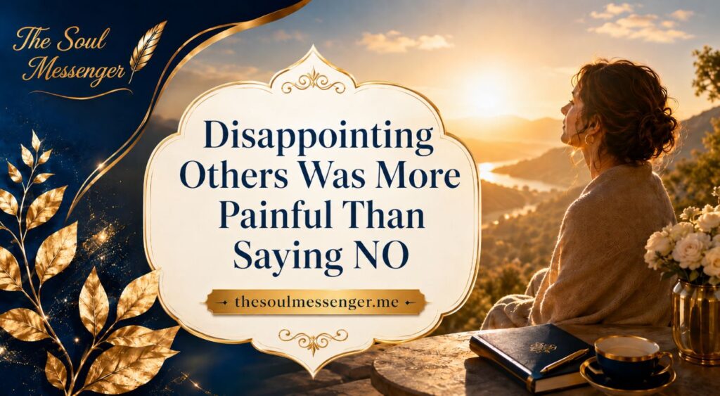 Elegant image of a woman learns that saying no without guilt is the ultimate way to freedom and inner peace