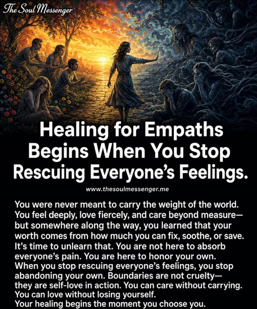 Healing for Empaths Begins When You Stop Rescuing Everyone’s Feelings 1