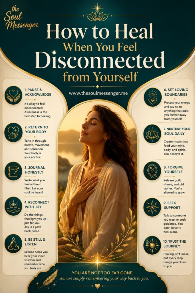 How to Heal When You Feel Disconnected from Yourself 2