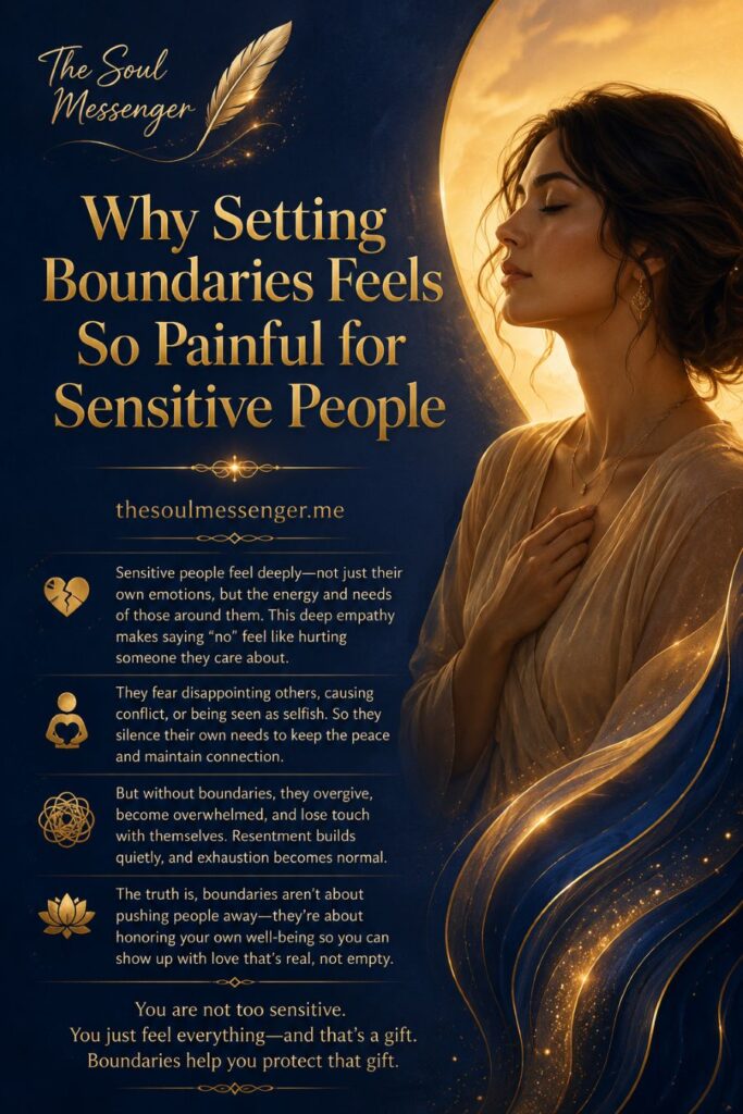 Why Setting Boundaries Feels So Painful for Sensitive People 1